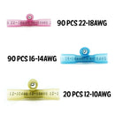 SWP-T820 - Butt-Splice Assortment Kit, 200 pieces, Adhesive Lined, Sealed