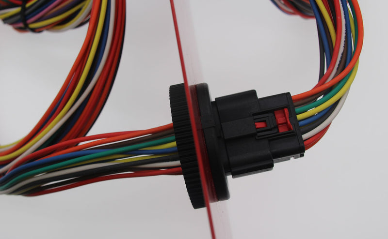 BWH-16K, Bulkhead/Firewall Connector Wire Harness Kit, 16 Circuit