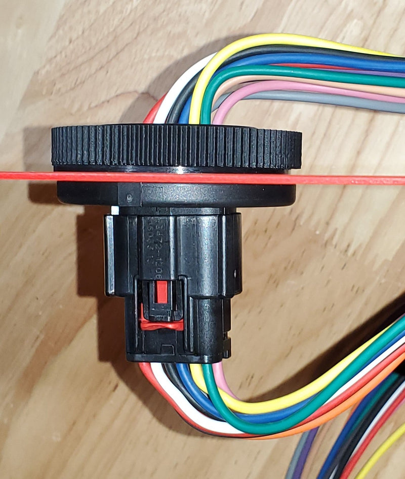 BWH-12K, Bulkhead/Firewall Connector Wire Harness Kit, 12 Circuit