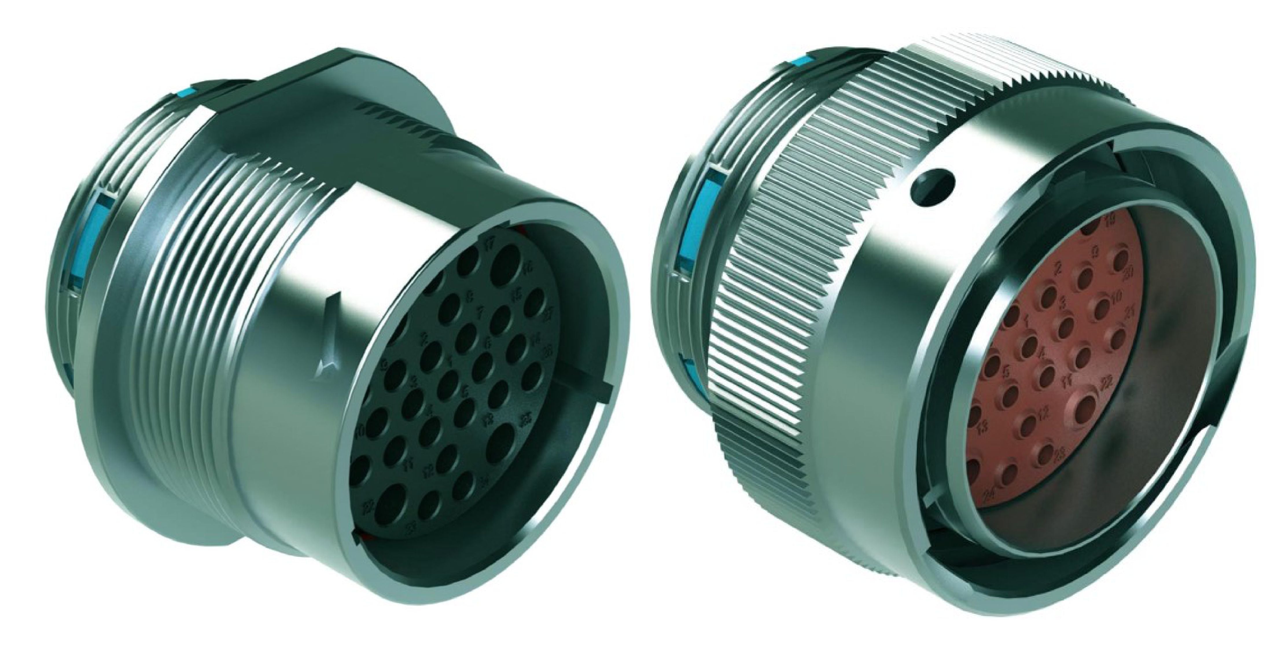 DM-24-29M/F - DM Series Metal Bulkhead Connector Kit, 29 Circuit