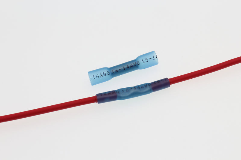 SWP-T822 - Butt-Splice, 16-14 AWG, Blue, Heat Shrink, Adhesive Lined, Sealed